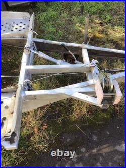 Car Transporter Trailer Brenderup Hydraulic Tilt Bed Bed Size 13 Ft 8 Inch X 6ft