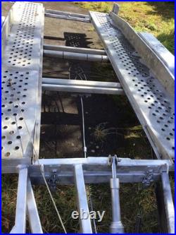 Car Transporter Trailer Brenderup Hydraulic Tilt Bed Bed Size 13 Ft 8 Inch X 6ft