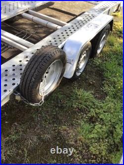 Car Transporter Trailer Brenderup Hydraulic Tilt Bed Bed Size 13 Ft 8 Inch X 6ft