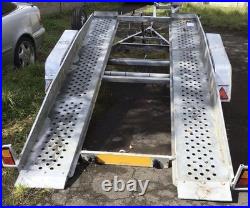 Car Transporter Trailer Brenderup Hydraulic Tilt Bed Bed Size 13 Ft 8 Inch X 6ft