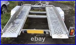 Car Transporter Trailer Brenderup Hydraulic Tilt Bed Bed Size 13 Ft 8 Inch X 6ft