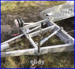 Car Transporter Trailer Brenderup Hydraulic Tilt Bed Bed Size 13 Ft 8 Inch X 6ft