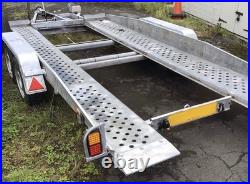 Car Transporter Trailer Brenderup Hydraulic Tilt Bed Bed Size 13 Ft 8 Inch X 6ft