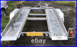 Car Transporter Trailer Brenderup Hydraulic Tilt Bed Bed Size 13 Ft 8 Inch X 6ft