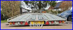 Car Transporter Trailer Brian James T6 Flat Bed Recovery Van Stock Banger Tilt