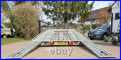 Car Transporter Trailer Brian James T6 Flat Bed Recovery Van Stock Banger Tilt