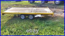 Car Transporter Trailer FLAT BED Wheels Under Bed