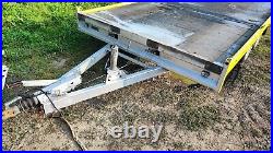 Car Transporter Trailer FLAT BED Wheels Under Bed