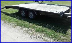 Car Transporter Trailer FLAT BED Wheels Under Bed 3000kg