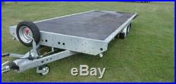 Car Transporter Trailer Long & Wide Bed Classic Recovery Stock Car Sport Banger