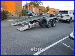 Car Transporter Trailer TILT BED 2000kg SERVICED NiewiadowithBrenderup