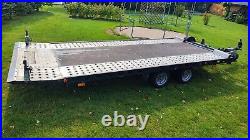 Car Transporter Trailer TILT/FLAT BED Hydraulic 3000kg