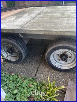 Car Transporter Trailer With New Boards And Sidelights