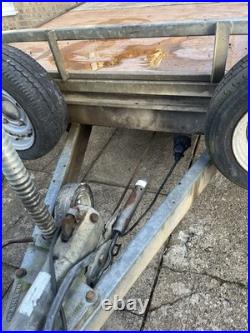 Car Transporter Trailer With New Boards And Sidelights