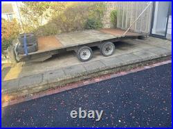 Car Transporter Trailer With New Boards And Sidelights