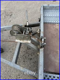Car Transporter Trailer twin axle used