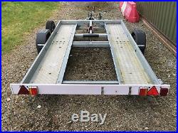 Car Transporter trailer single axle hydraulic tilt bed Smart Classic Race Car