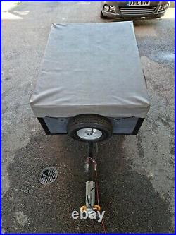 Car camping box trailer