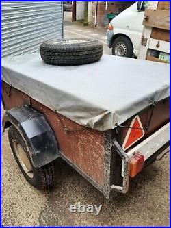Car camping trailer. Home built. Useful trailer