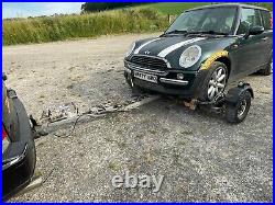 Car recovery towing dolly Braked And Steering