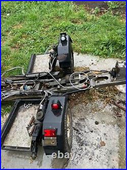 Car recovery towing dolly Braked And Steering