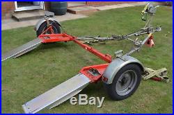 Car recovery trailer intertrade pro braked tow dolly, can transport 2500kg