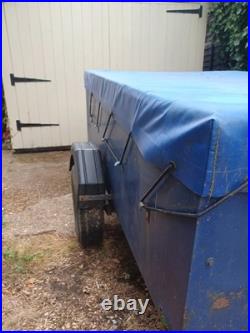 Car trailer. 500kg. 5'6 x 4' x 2'. With cover