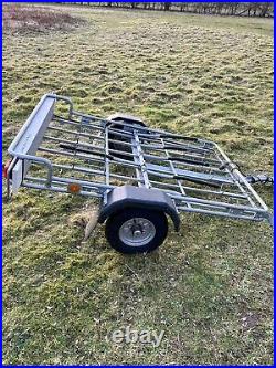 Car trailer for bikes