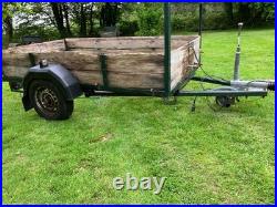 Car trailer for sale, used trailer, steel trailer, braked trailer, tailgate
