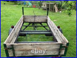 Car trailer for sale, used trailer, steel trailer, braked trailer, tailgate