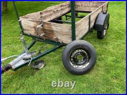 Car trailer for sale, used trailer, steel trailer, braked trailer, tailgate