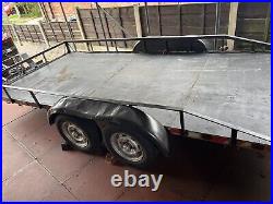 Car trailer twin axle 14ft x 6ft