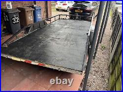 Car trailer twin axle 14ft x 6ft