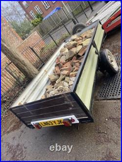 Car trailers for sale used Single Axle 3.20 Meters Long 1.35 Meters Wide