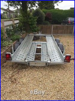 Car transport trailer. Woodford. LWT070. Only 300miles use. Excellent
