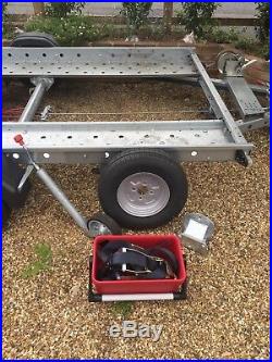 Car transport trailer. Woodford. LWT070. Only 300miles use. Excellent