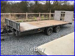 Car transporter and plant trailer