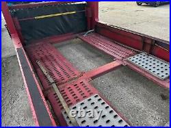 Car transporter commercial vehicle trailers