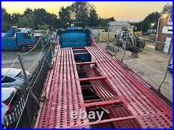 Car transporter commercial vehicle trailers