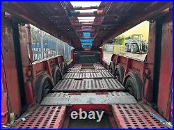 Car transporter commercial vehicle trailers