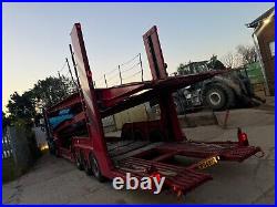 Car transporter commercial vehicle trailers