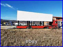 Car transporter covered 6 cars trailer 2000 LOHR