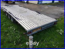 Car transporter/recovery trailer