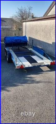 Car transporter trailer