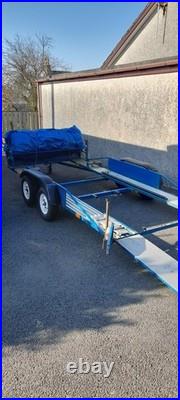 Car transporter trailer