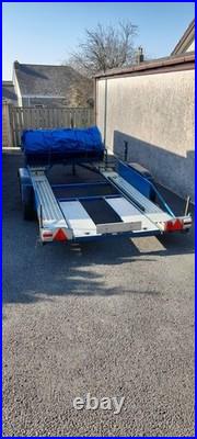 Car transporter trailer