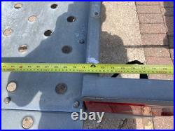 Car transporter trailer 1500 kg Braked single axle Tilt Bed Galvanised used Car transporter trailer 1500 kg Braked single axle Tilt Bed Galvanised used