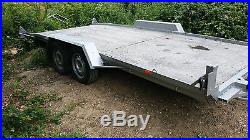Car transporter trailer 5m x 2m inc electric winch