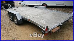 Car transporter trailer 5m x 2m inc electric winch