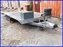 Car transporter trailer Brian James 3.500kg